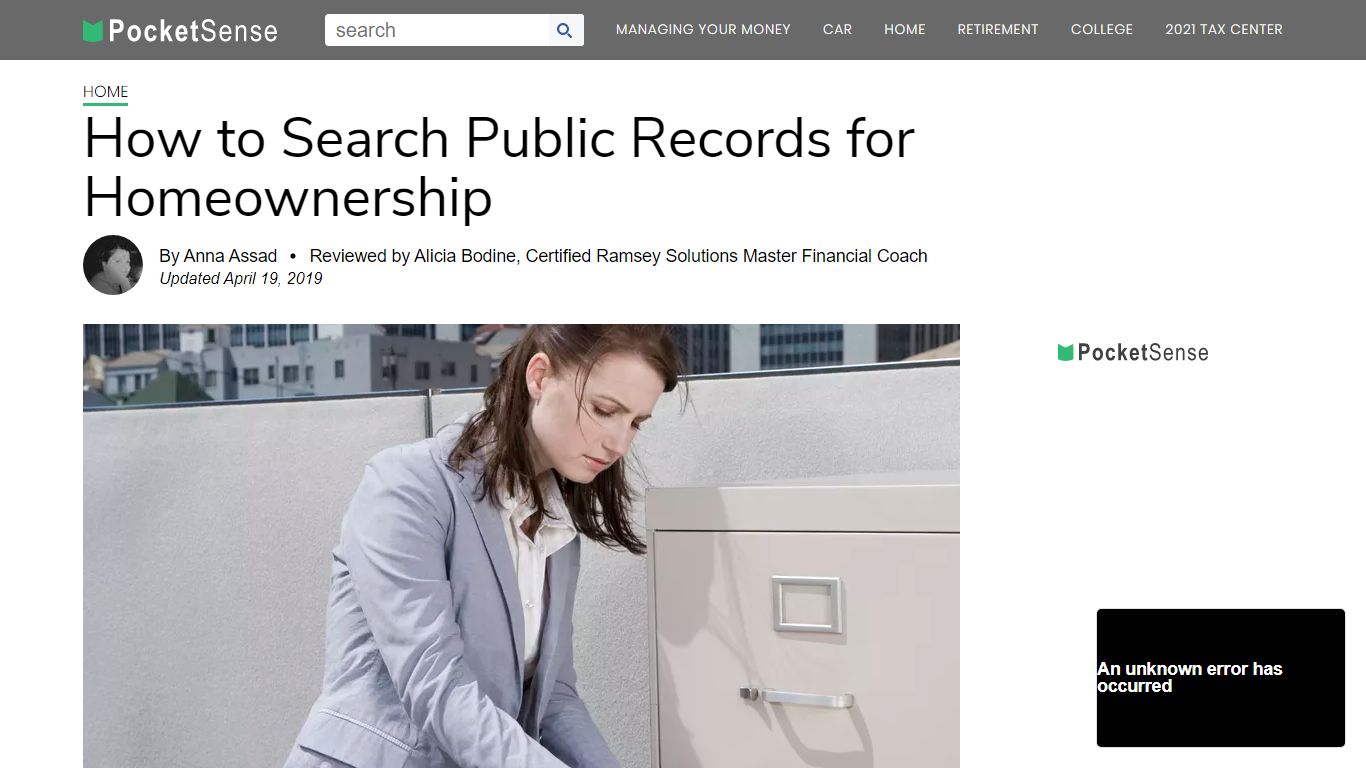 How to Search Public Records for Homeownership | Pocketsense